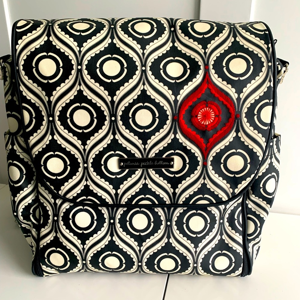 Petunia Pickle Bottom Evening in Islington Boxy Backpack